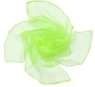 Chiffon tørklæde, lys grøn 